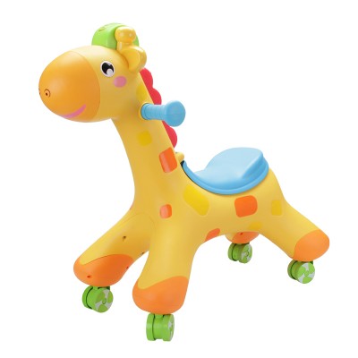 Five Star 35298 Happy Giraffe Design Sliding Car Toy With Light And Music Kids Ride On Car