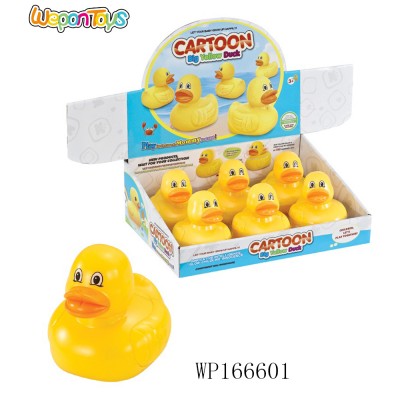 wholesale friction yellow big toy duck moving and running plastic duck for baby